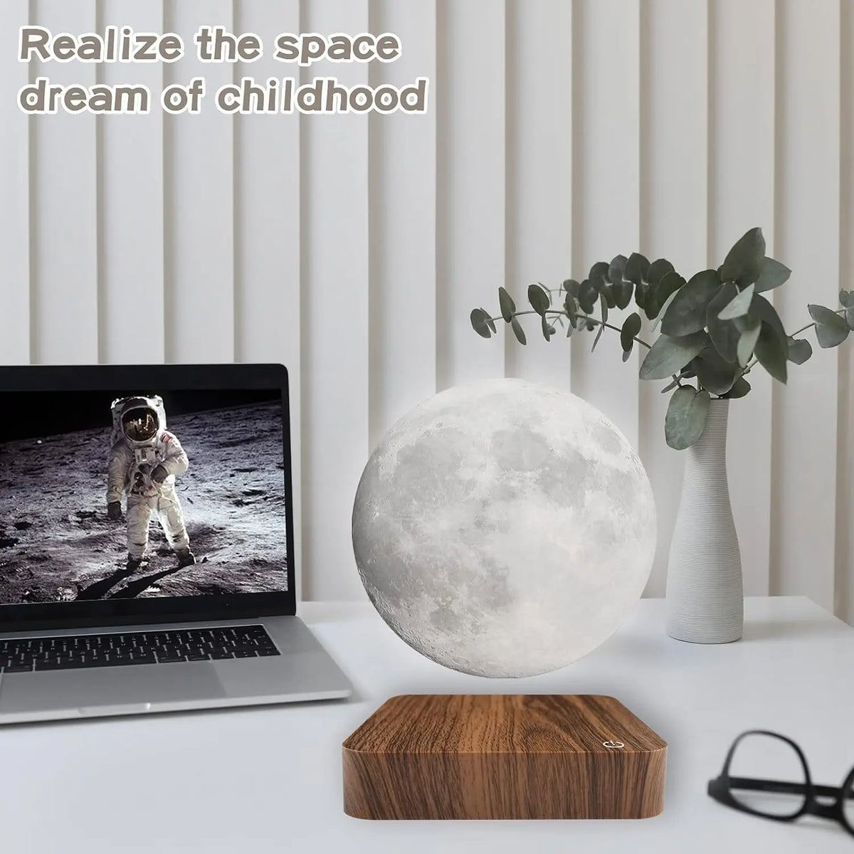 Magnetic Floating Moon Lamp
