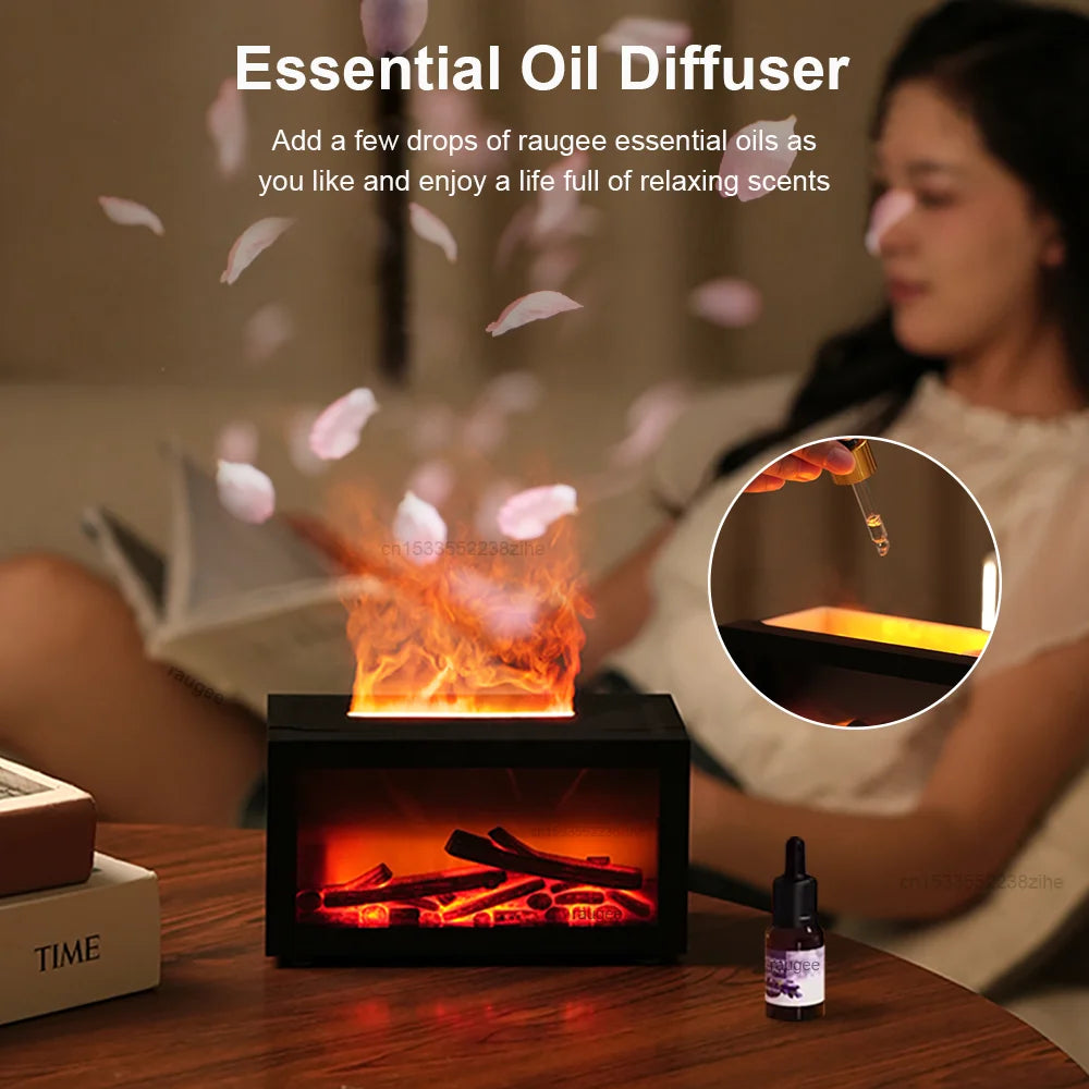 Fireplace Flame Aroma Diffuser