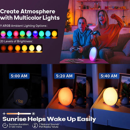 Sunrise Simulation Alarm Clock