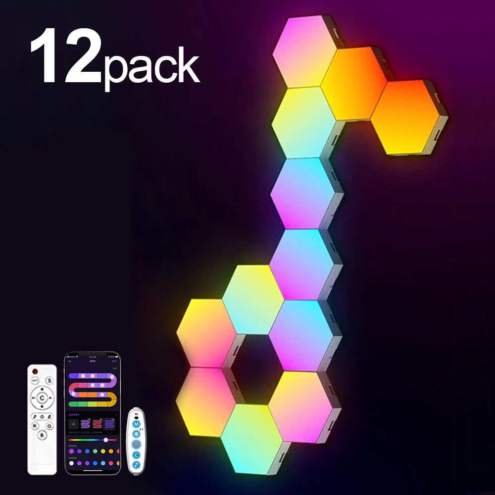 RGB Smart Hexagonal Wall Panels