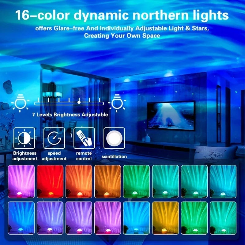 Aurora Borealis Ceiling Projector