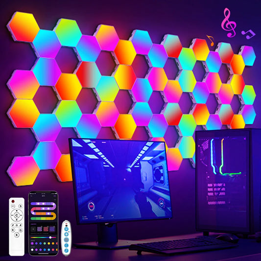 RGB Smart Hexagonal Wall Panels