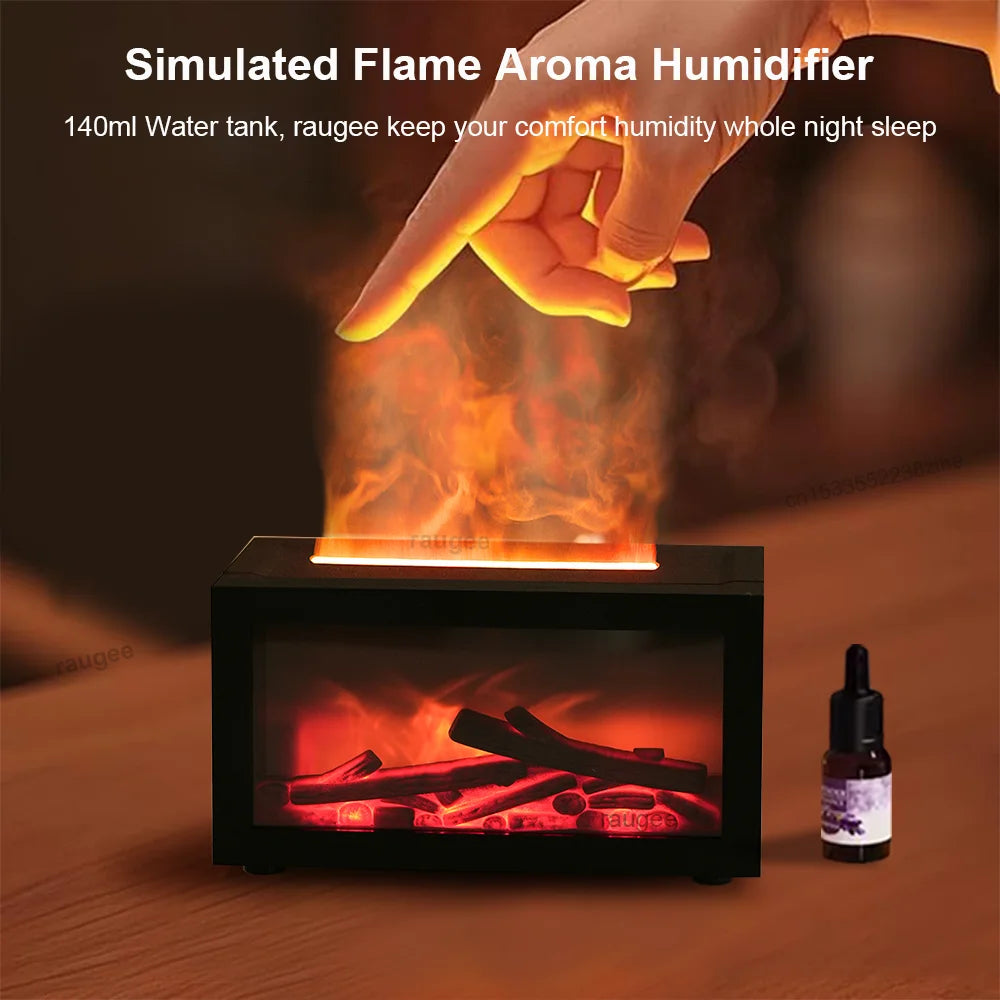 Fireplace Flame Aroma Diffuser